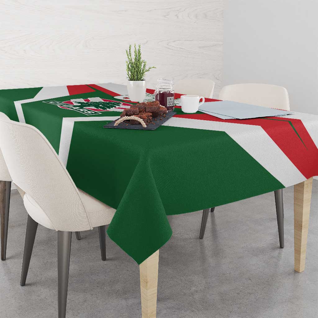 Custom Lebanon Rugby Tablecloth Go Champions - Wonder Print Shop