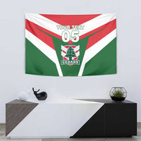 Custom Lebanon Rugby Tapestry Go Champions - Wonder Print Shop
