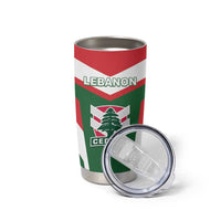 Custom Lebanon Rugby Tumbler Cup Go Champions - Wonder Print Shop