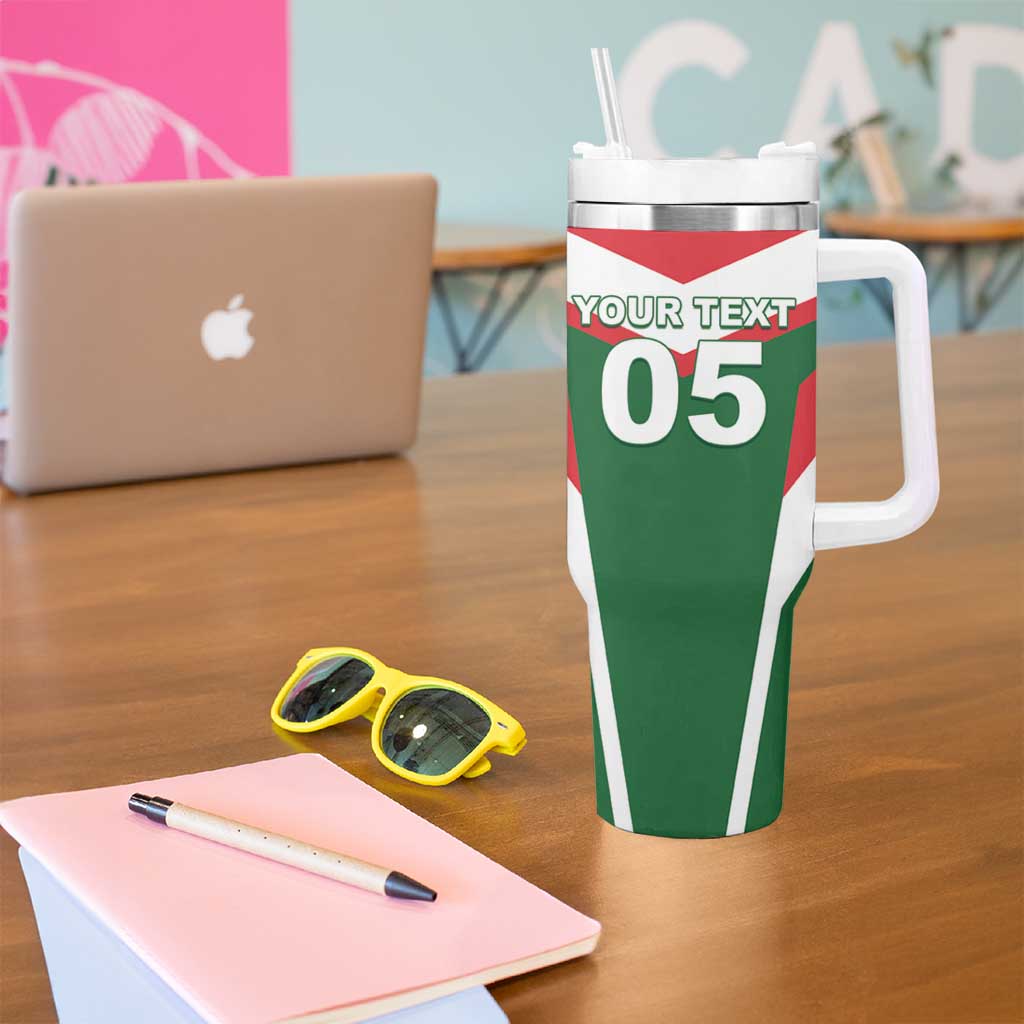 Custom Lebanon Rugby Tumbler With Handle Go Champions - Wonder Print Shop