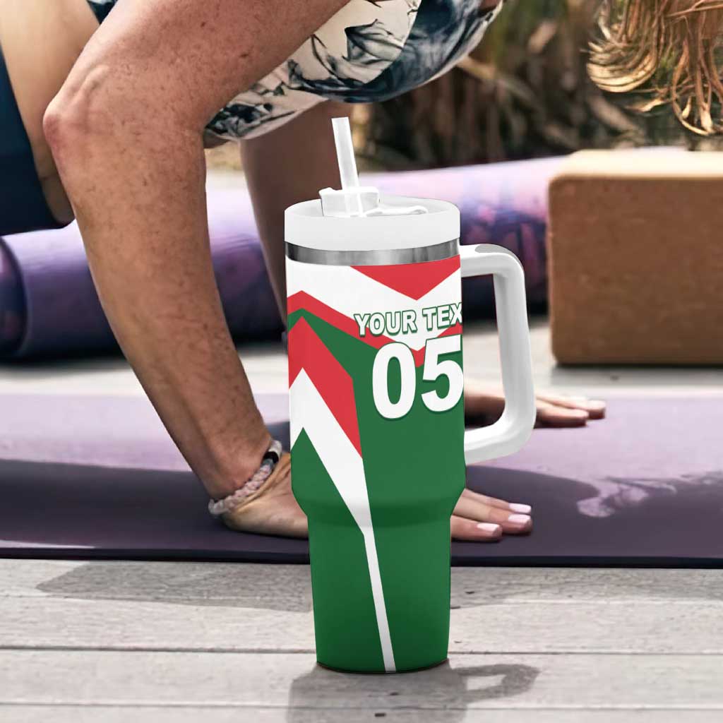 Custom Lebanon Rugby Tumbler With Handle Go Champions - Wonder Print Shop