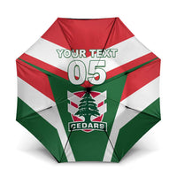 Custom Lebanon Rugby Umbrella Go Champions - Wonder Print Shop