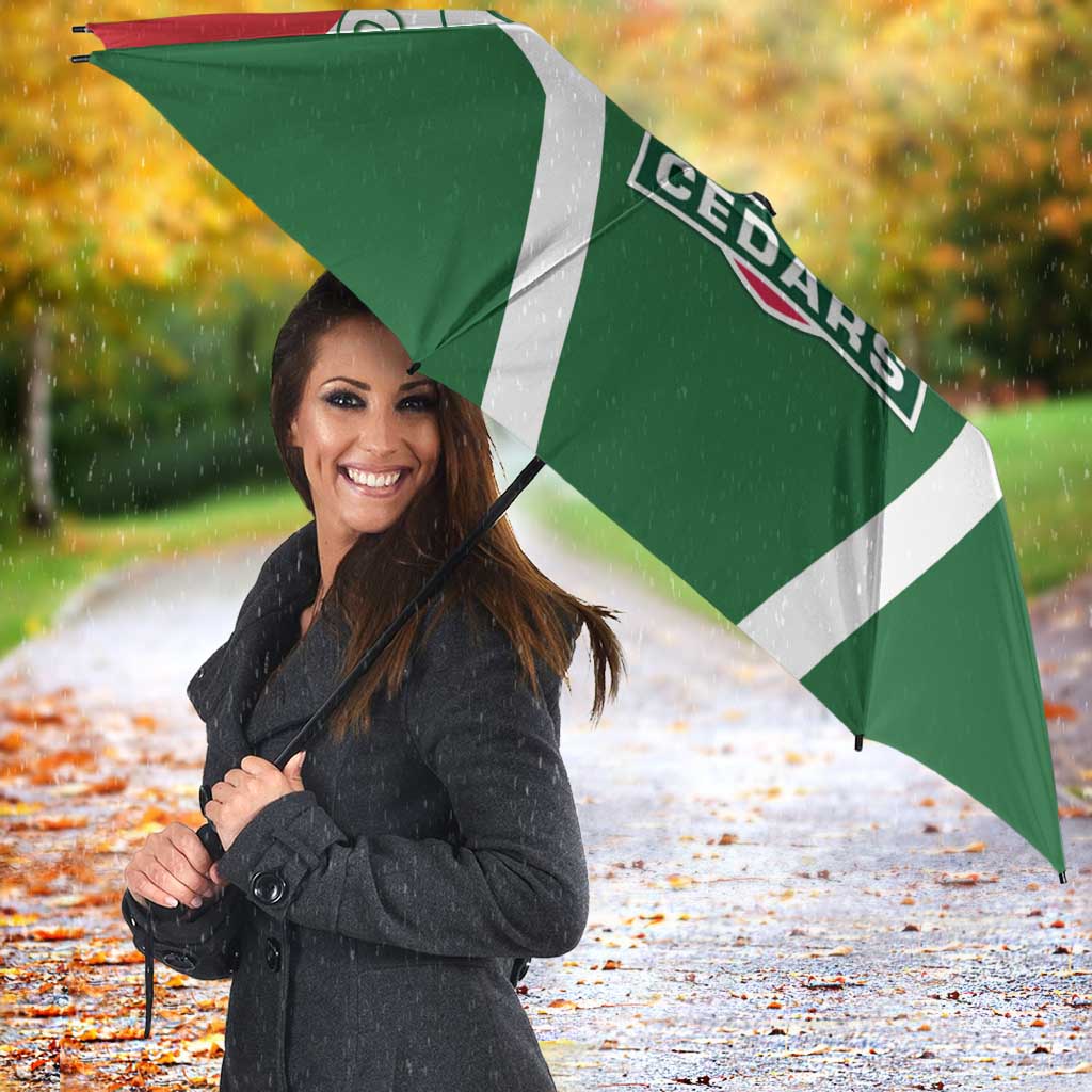Custom Lebanon Rugby Umbrella Go Champions - Wonder Print Shop