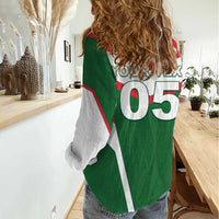 Custom Lebanon Rugby Women Casual Shirt Go Champions - Wonder Print Shop