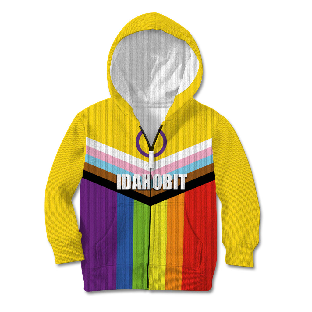 IDAHOBIT Day Kid Hoodie LT6 - Wonder Print Shop