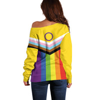 IDAHOBIT Day Off Shoulder Sweater LT6 - Wonder Print Shop