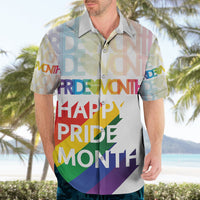 Happy Pride Month Hawaiian Shirt White Vibe LT6 - Wonder Print Shop
