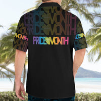 Happy Pride Month Hawaiian Shirt Black Vibe LT6 - Wonder Print Shop