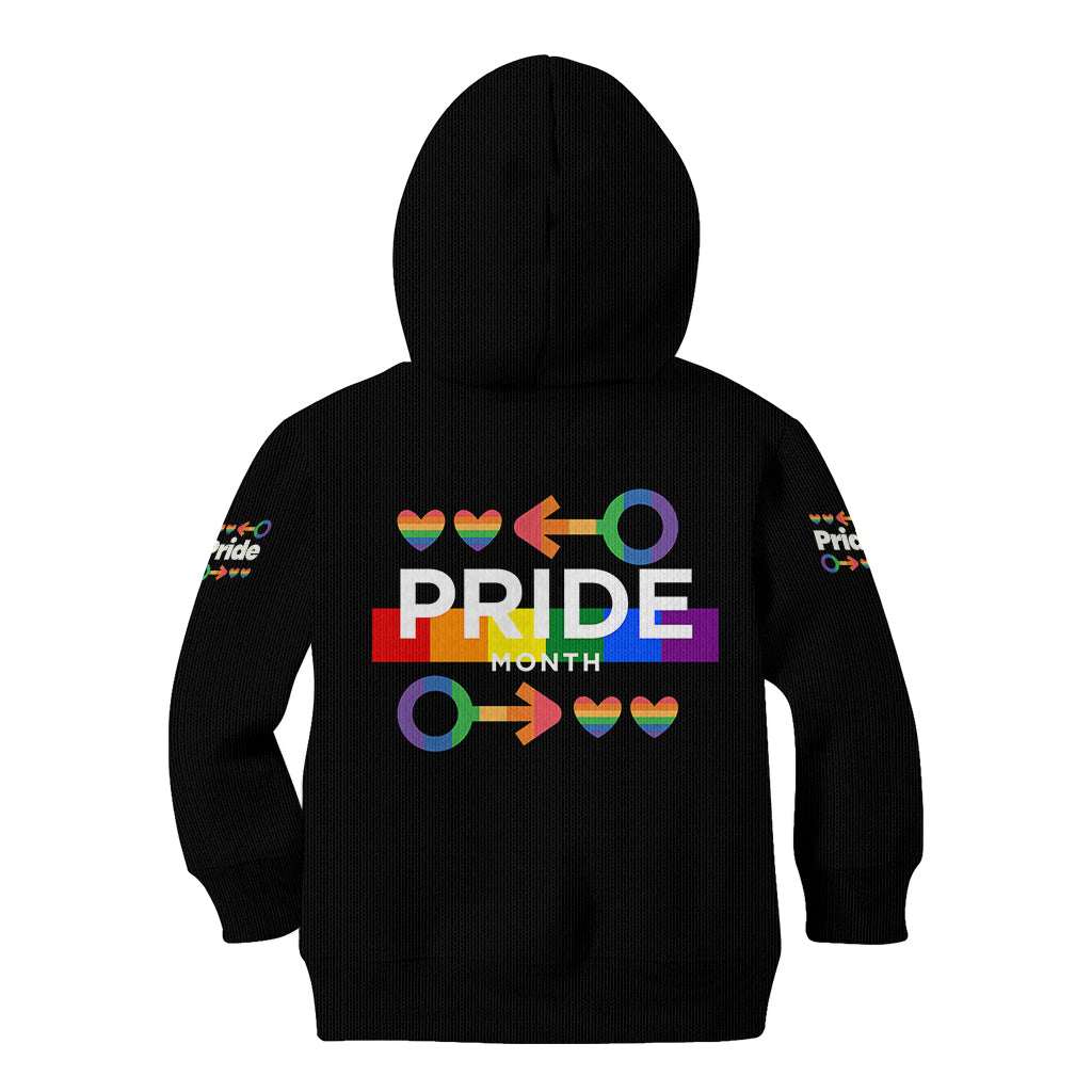 LGBT Gay Kid Hoodie Pride LT6 - Wonder Print Shop