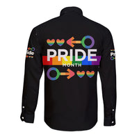 LGBT Gay Long Sleeve Button Shirt Pride LT6 - Wonder Print Shop