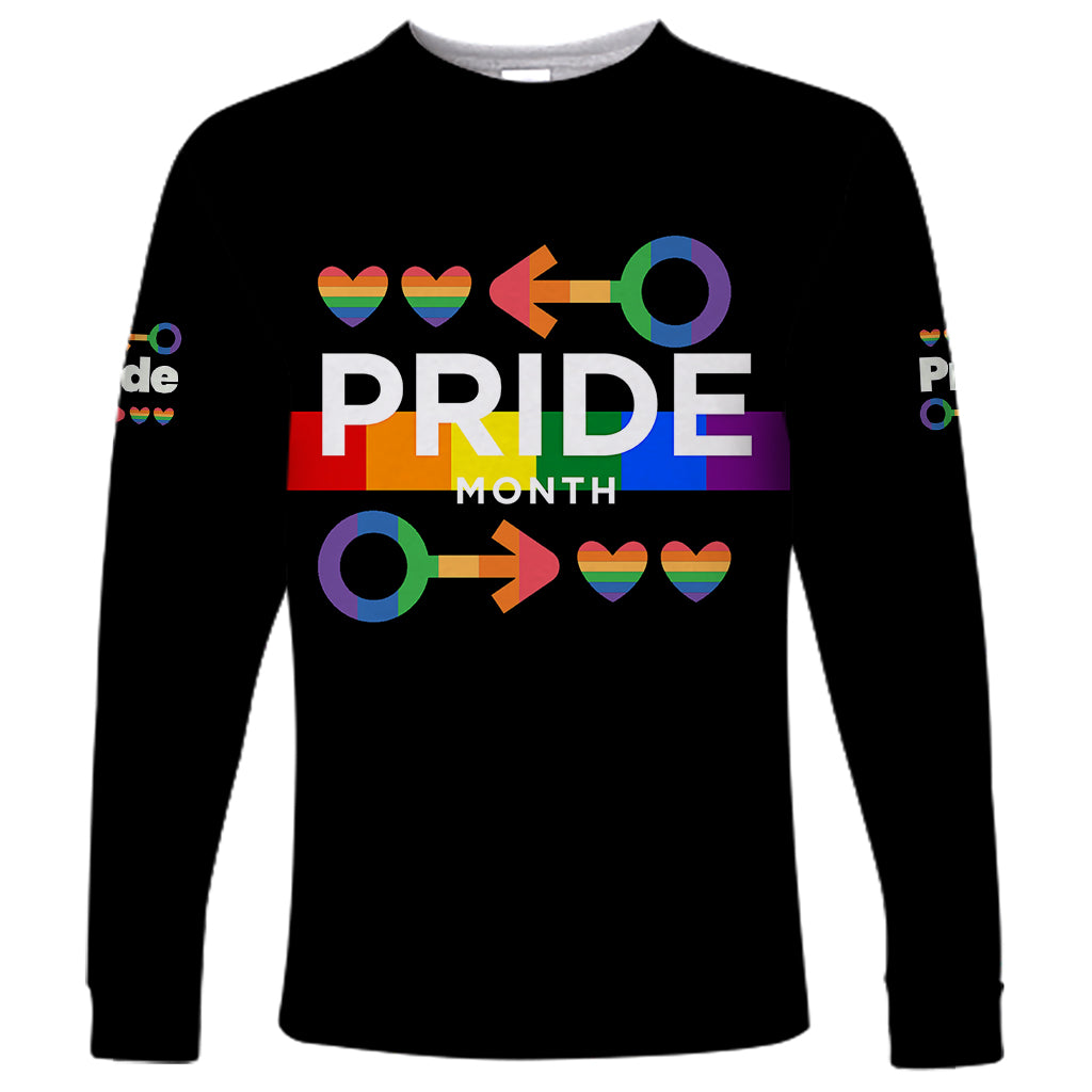 LGBT Gay Long Sleeve Shirt Pride LT6 - Wonder Print Shop