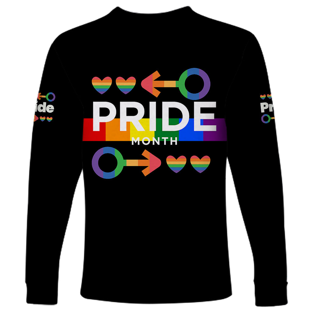 LGBT Gay Long Sleeve Shirt Pride LT6 - Wonder Print Shop