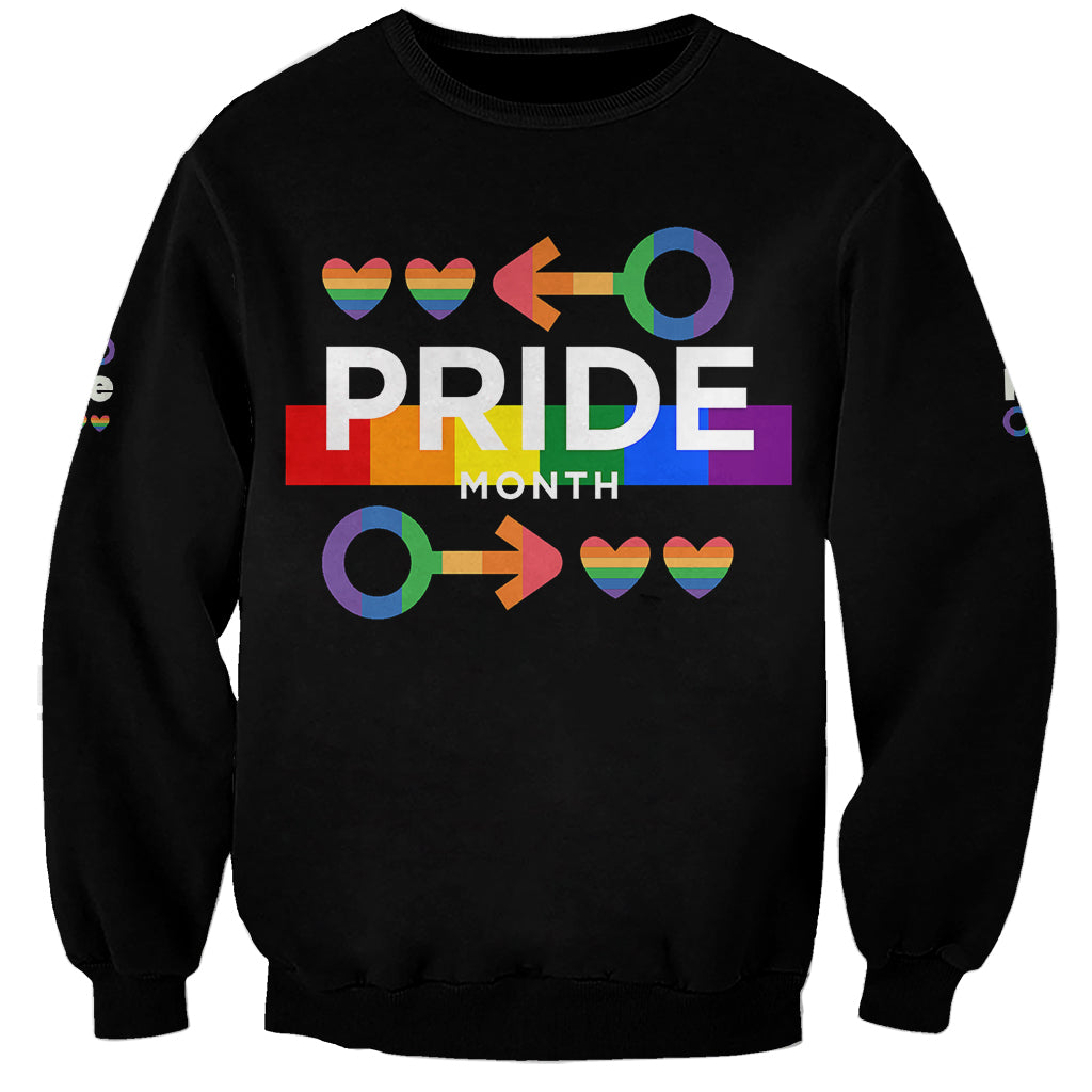LGBT Gay Sweatshirt Pride LT6 - Wonder Print Shop