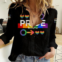 LGBT Gay Women Casual Shirt Pride LT6 - Wonder Print Shop