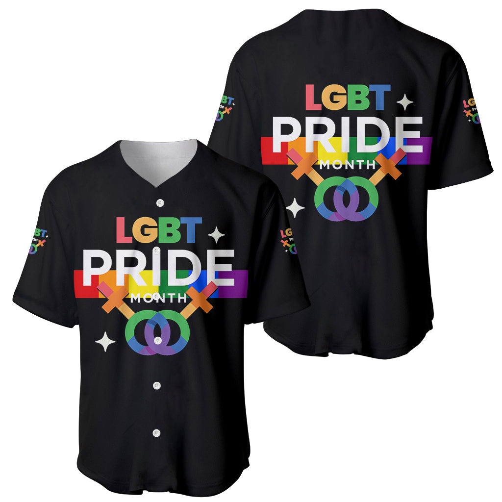 LGBT Lesbian Baseball Jersey Pride LT6 - Wonder Print Shop