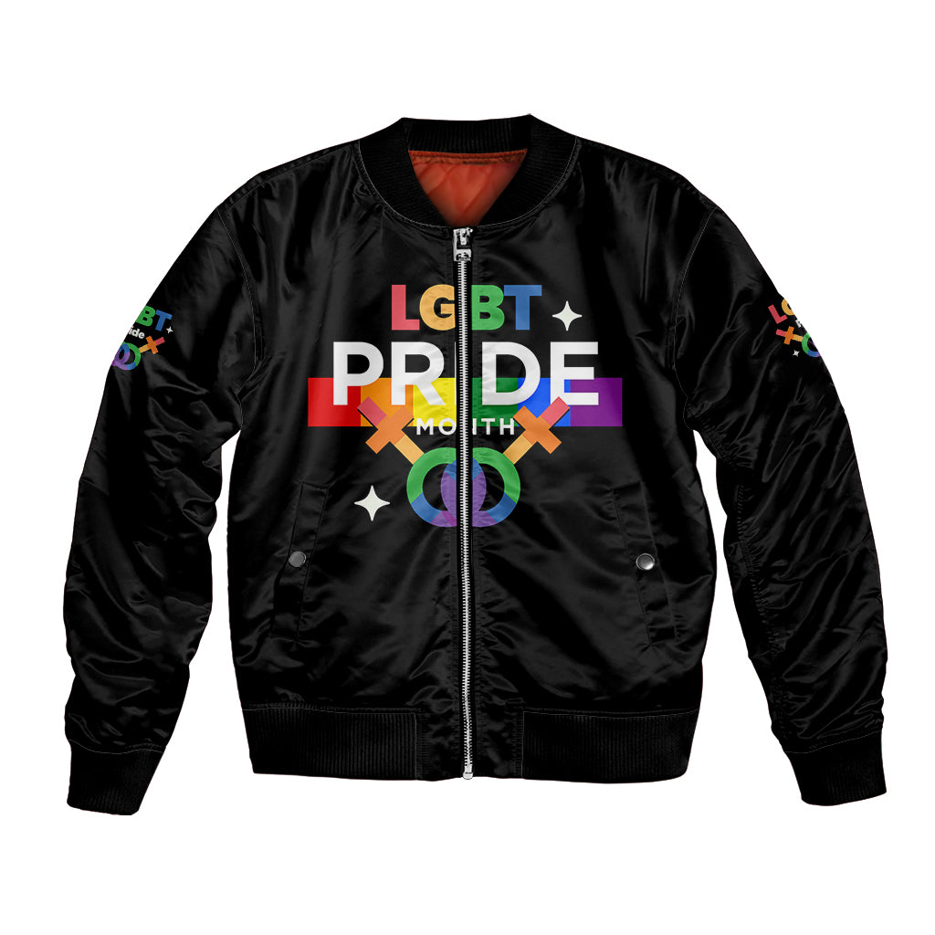 LGBT Lesbian Bomber Jacket Pride LT6 - Wonder Print Shop