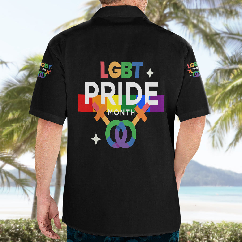 LGBT Lesbian Hawaiian Shirt Pride LT6 - Wonder Print Shop