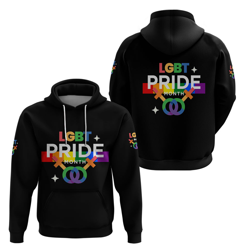 LGBT Lesbian Hoodie Pride LT6 - Wonder Print Shop