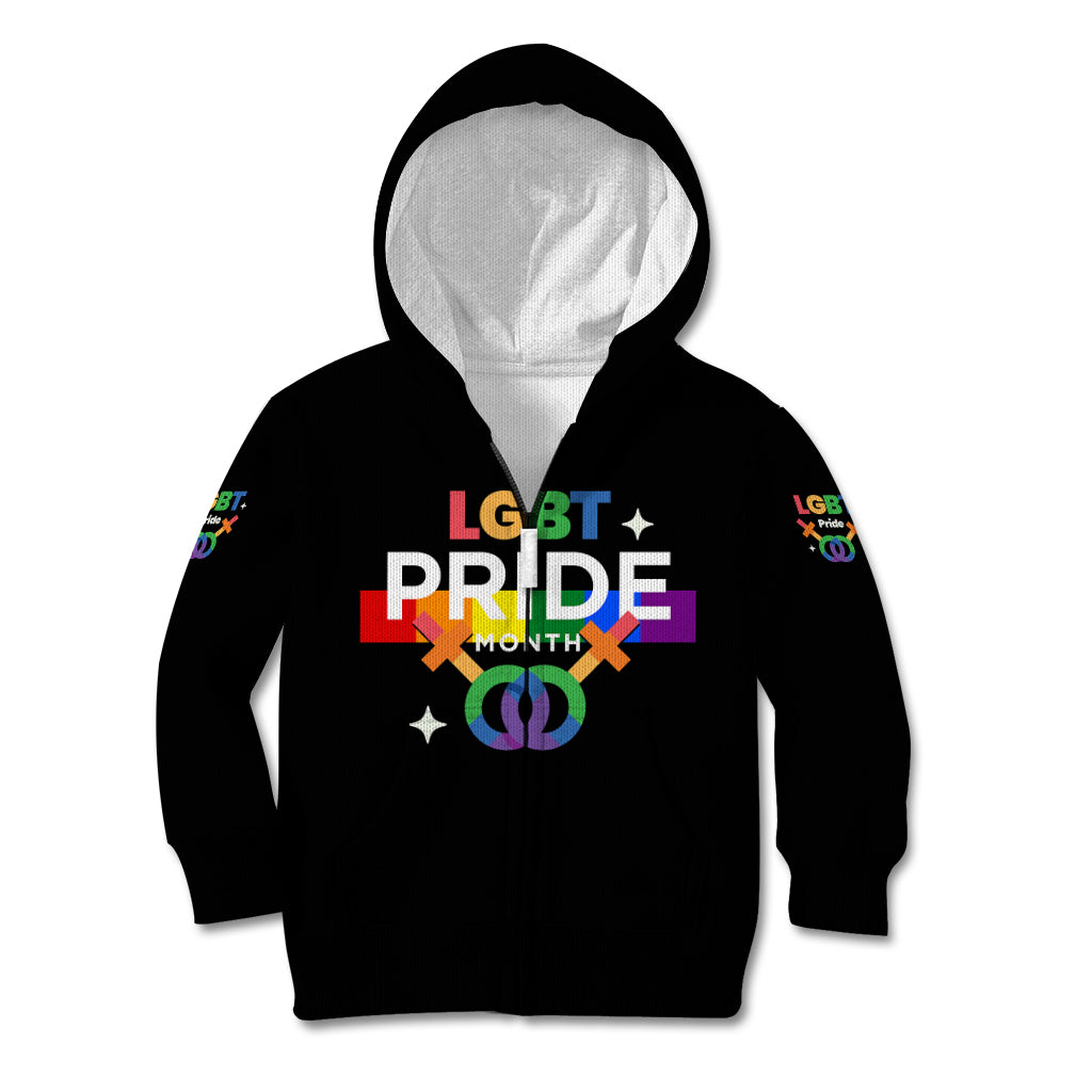 LGBT Lesbian Kid Hoodie Pride LT6 - Wonder Print Shop
