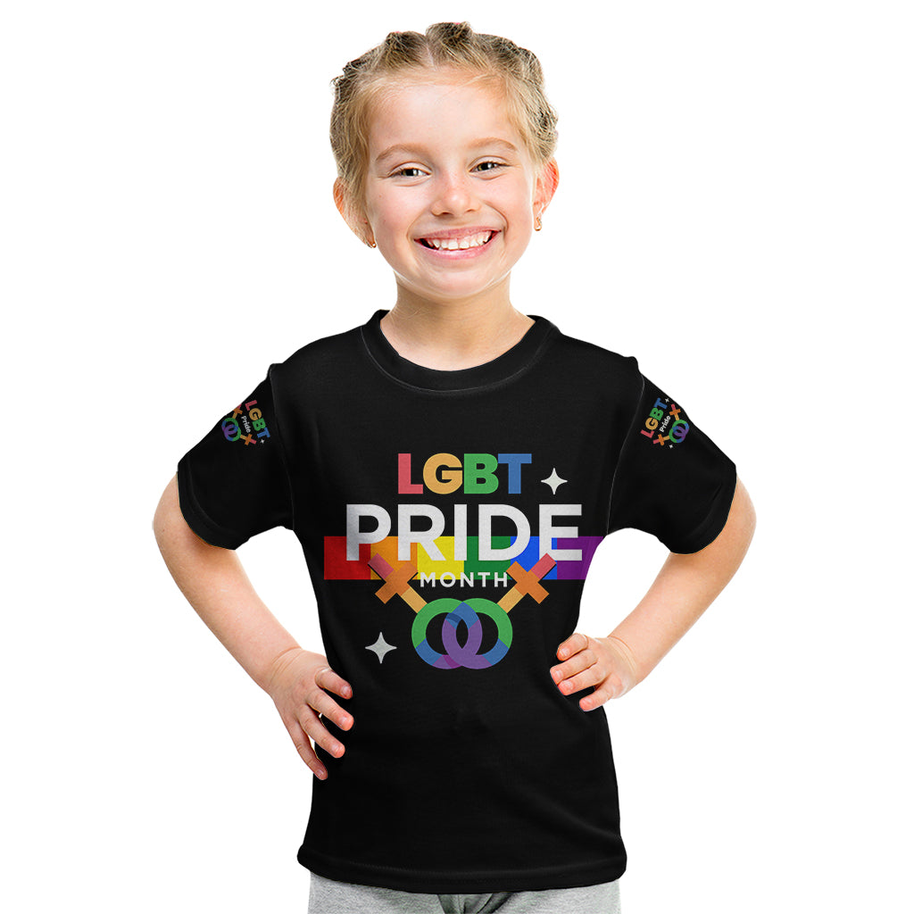 LGBT Lesbian Kid T Shirt Pride LT6 - Wonder Print Shop