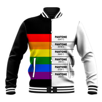 LGBT Pantone Baseball Jacket Pride LT6 - Wonder Print Shop