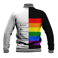 LGBT Pantone Baseball Jacket Pride LT6 - Wonder Print Shop