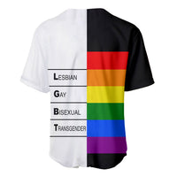 LGBT Pantone Baseball Jersey Pride LT6 - Wonder Print Shop