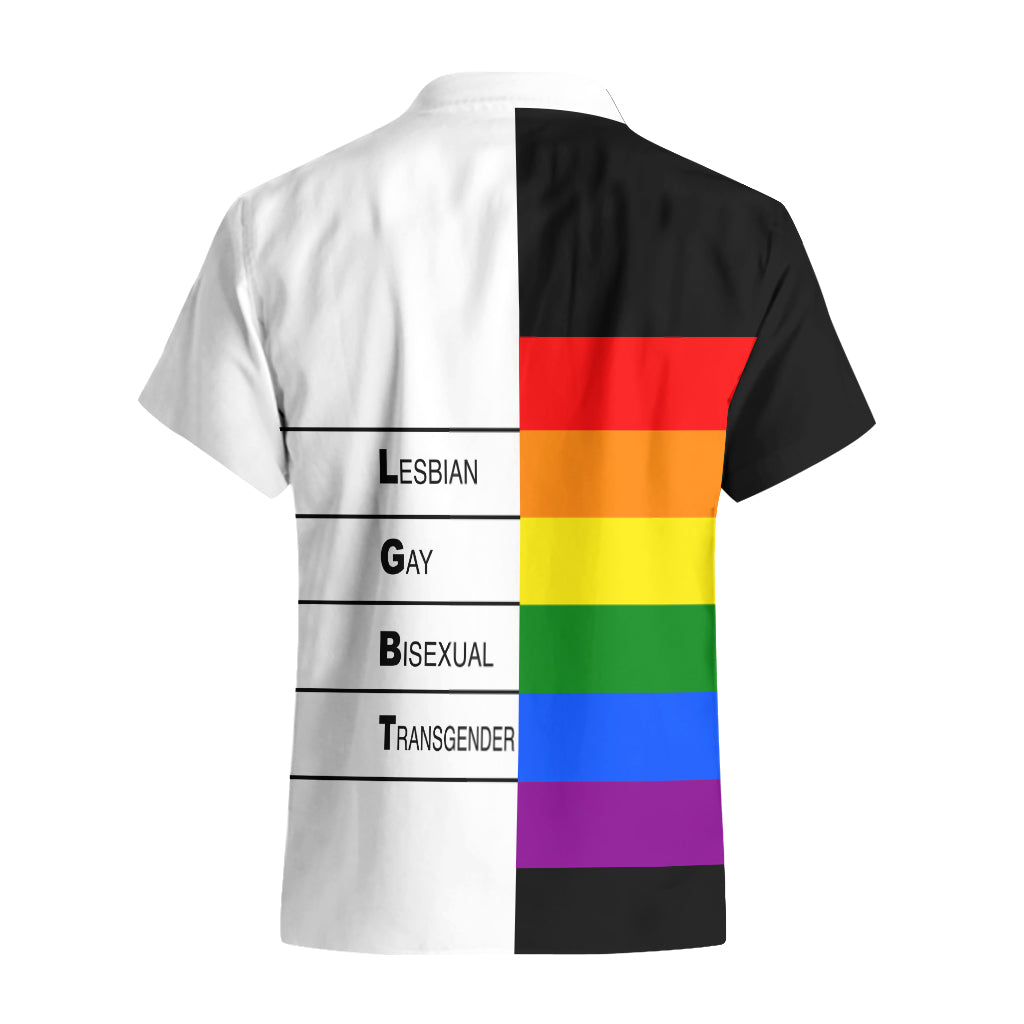 LGBT Pantone Hawaiian Shirt Pride LT6 - Wonder Print Shop