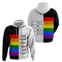 LGBT Pantone Hoodie Pride LT6 - Wonder Print Shop