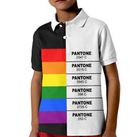 LGBT Pantone Kid Polo Shirt Pride LT6 - Wonder Print Shop