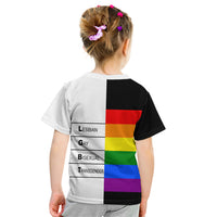 LGBT Pantone Kid T Shirt Pride LT6 - Wonder Print Shop