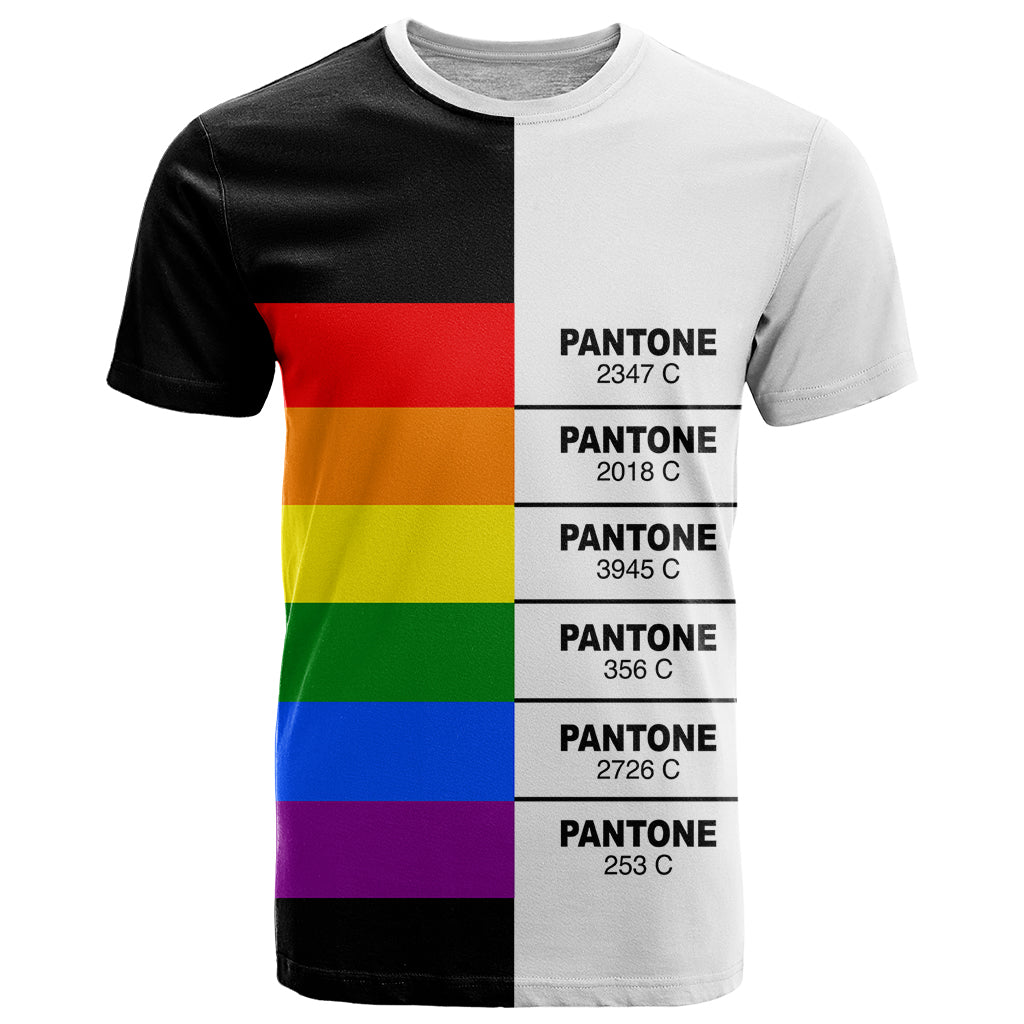 LGBT Pantone T Shirt Pride LT6 - Wonder Print Shop