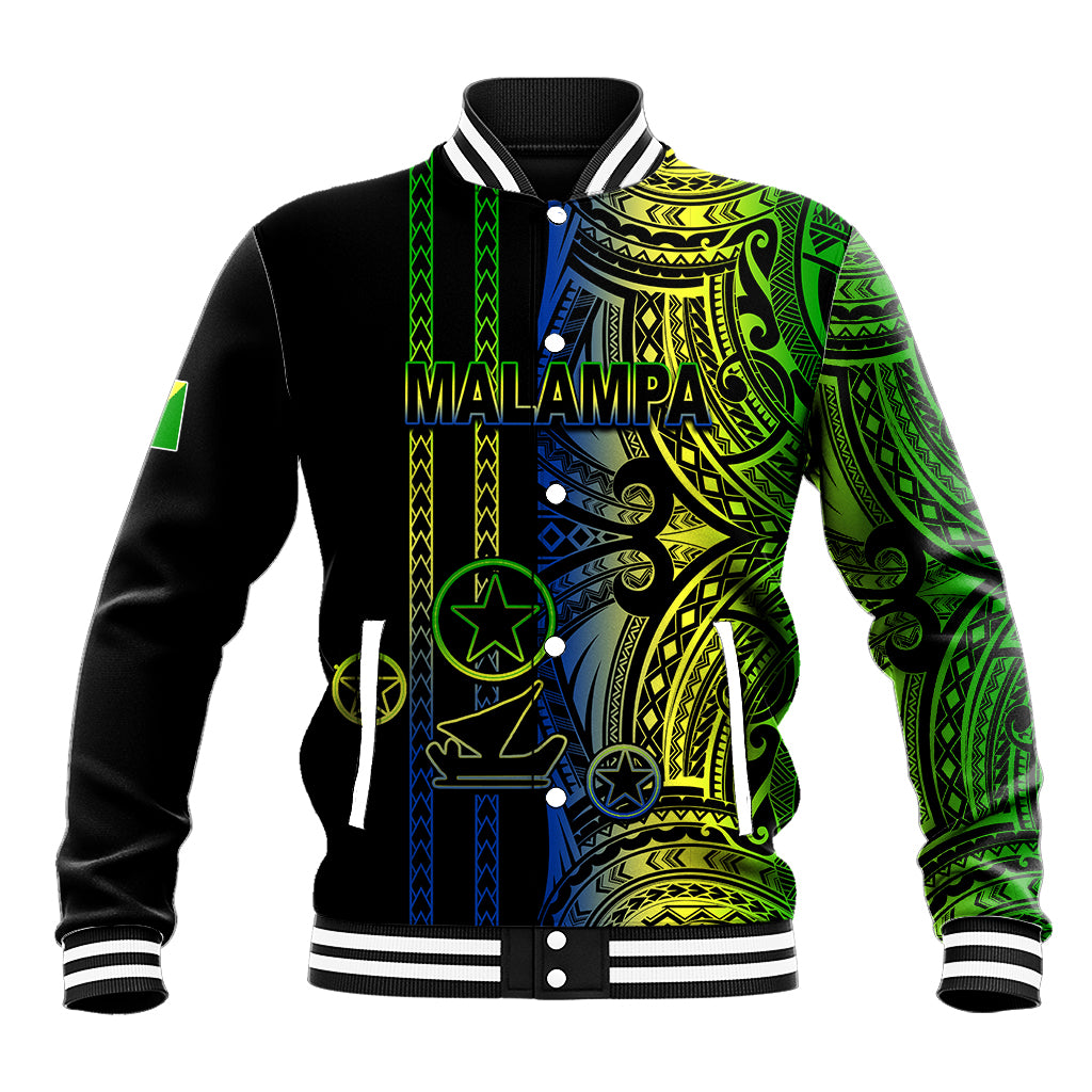 Custom Vanuatu Malampa Baseball Jacket Polynesian Tribal LT6 - Wonder Print Shop