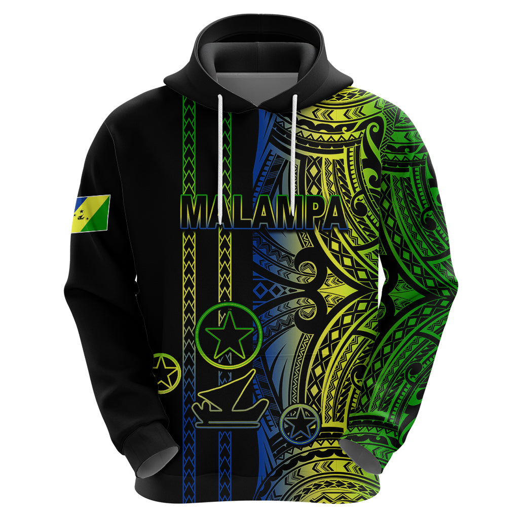 Custom Vanuatu Malampa Hoodie Polynesian Tribal LT6 - Wonder Print Shop