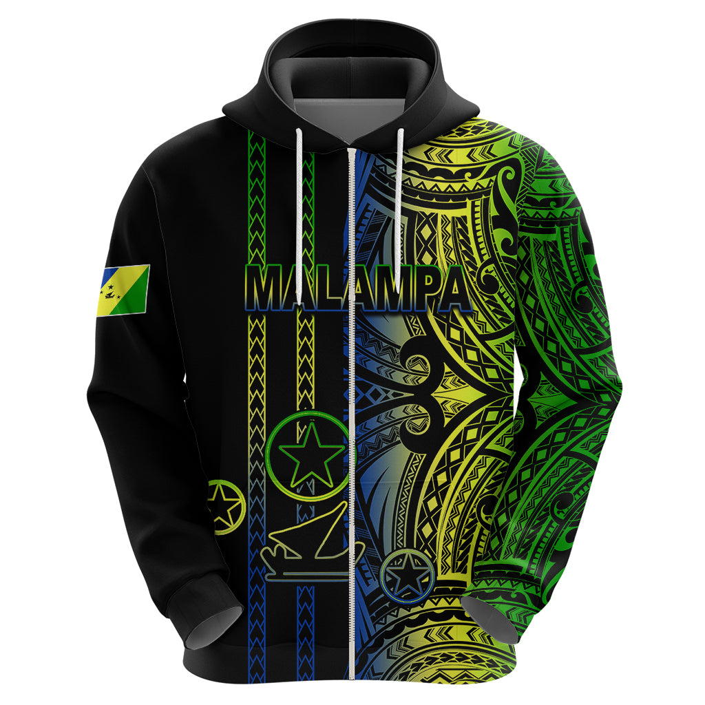 Custom Vanuatu Malampa Hoodie Polynesian Tribal LT6 - Wonder Print Shop