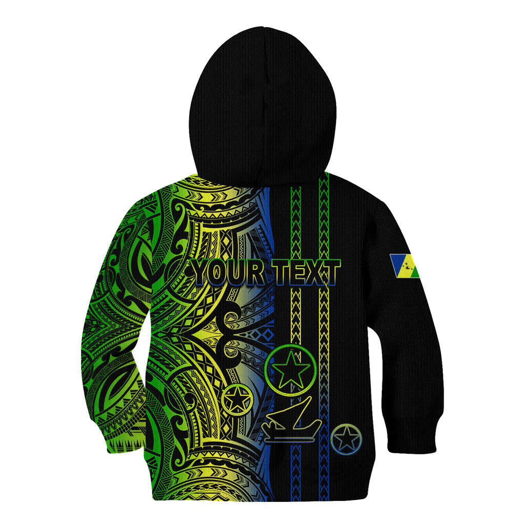 Custom Vanuatu Malampa Kid Hoodie Polynesian Tribal LT6 - Wonder Print Shop