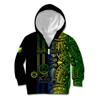 Custom Vanuatu Malampa Kid Hoodie Polynesian Tribal LT6 - Wonder Print Shop