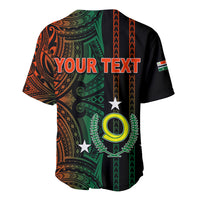 Custom Vanuatu Penama Baseball Jersey Polynesian Tribal LT6 - Wonder Print Shop