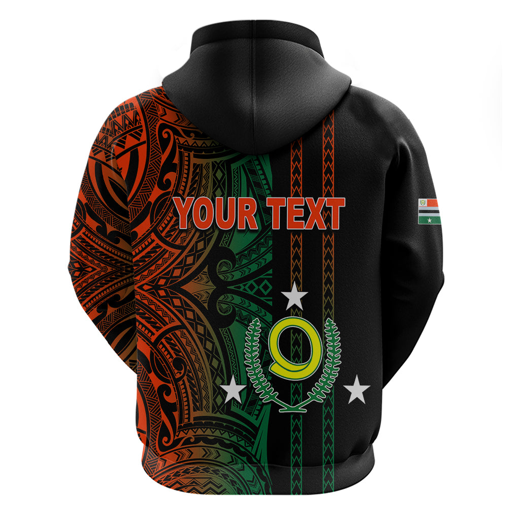 Custom Vanuatu Penama Hoodie Polynesian Tribal LT6 - Wonder Print Shop