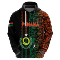 Custom Vanuatu Penama Hoodie Polynesian Tribal LT6 - Wonder Print Shop