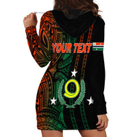 Custom Vanuatu Penama Hoodie Dress Polynesian Tribal LT6 - Wonder Print Shop
