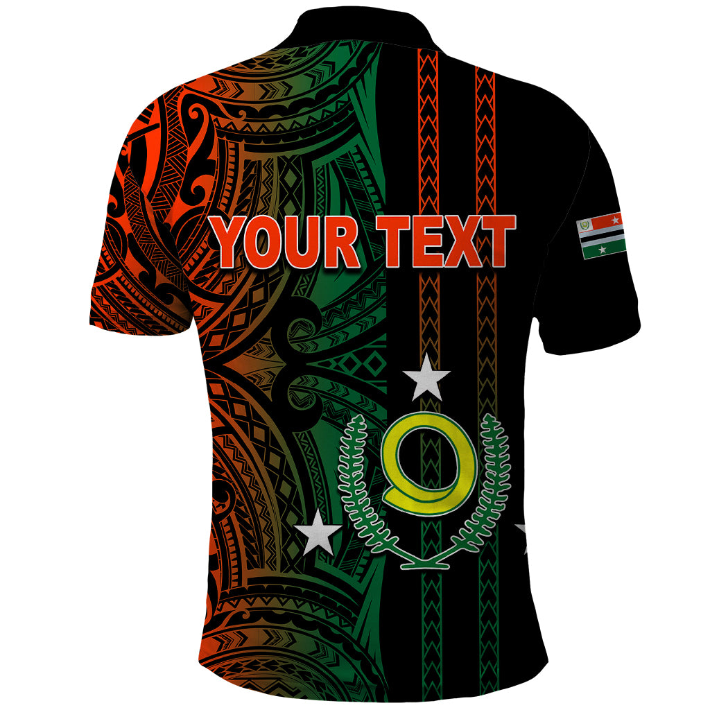 Custom Vanuatu Penama Polo Shirt Polynesian Tribal LT6 - Wonder Print Shop