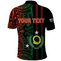 Custom Vanuatu Penama Polo Shirt Polynesian Tribal LT6 - Wonder Print Shop