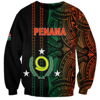 Custom Vanuatu Penama Sweatshirt Polynesian Tribal LT6 - Wonder Print Shop
