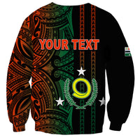 Custom Vanuatu Penama Sweatshirt Polynesian Tribal LT6 - Wonder Print Shop