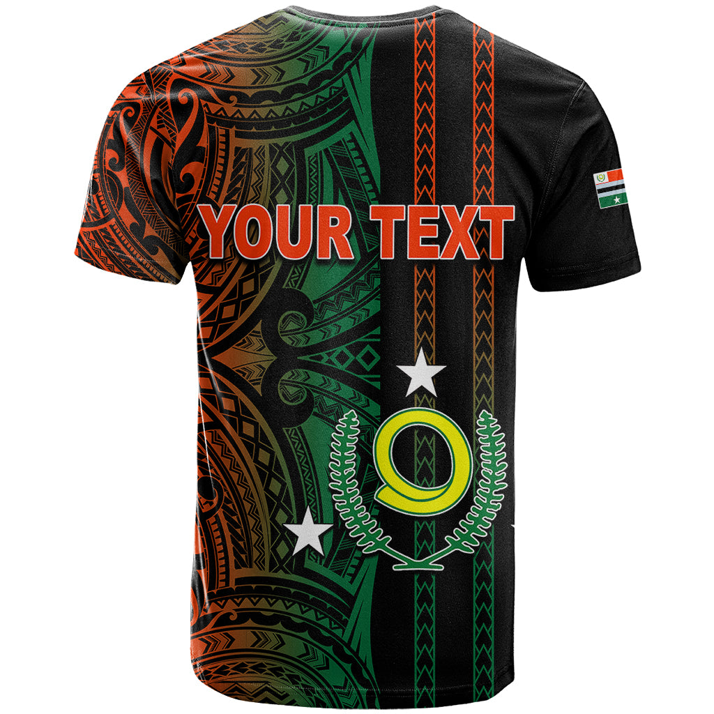 Custom Vanuatu Penama T Shirt Polynesian Tribal LT6 - Wonder Print Shop