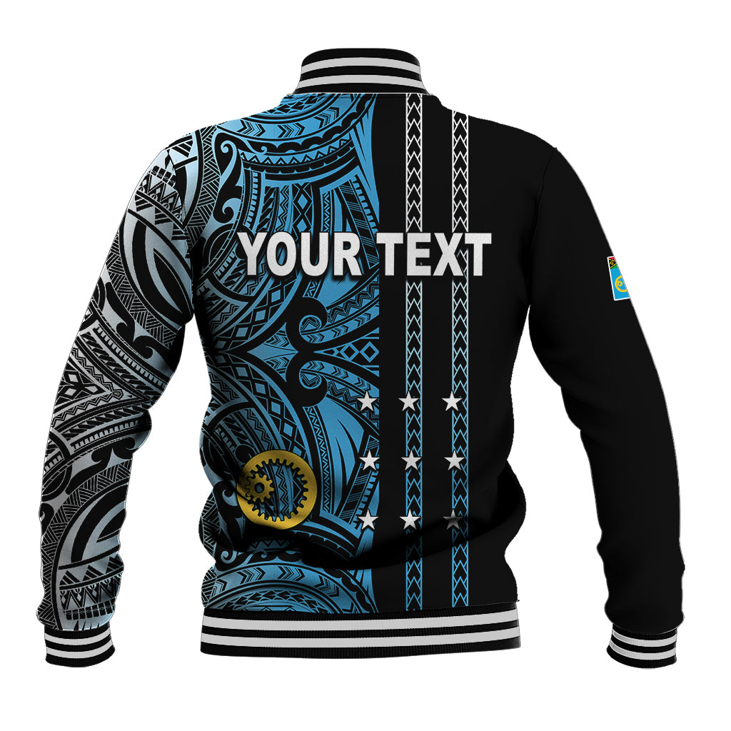 Custom Vanuatu Sanma Baseball Jacket Polynesian Tribal LT6 - Wonder Print Shop