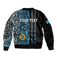 Custom Vanuatu Sanma Bomber Jacket Polynesian Tribal LT6 - Wonder Print Shop