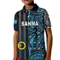 Custom Vanuatu Sanma Kid Polo Shirt Polynesian Tribal LT6 - Wonder Print Shop