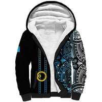 Custom Vanuatu Sanma Sherpa Hoodie Polynesian Tribal LT6 - Wonder Print Shop
